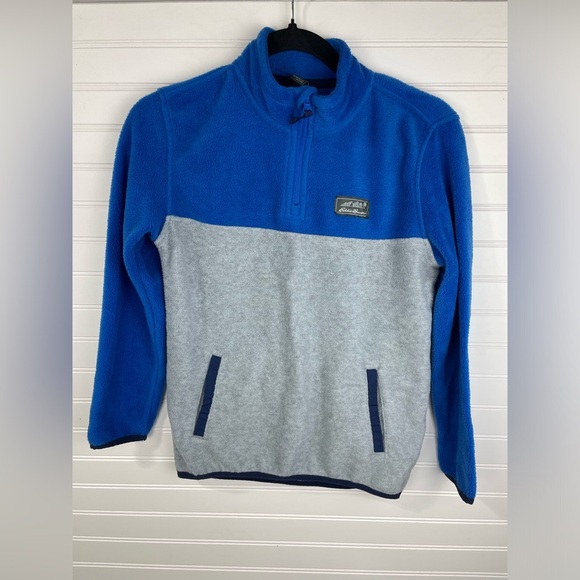 Eddie Bauer Blue and Gray Boys Jacket (10-12) - Picture 1 of 6